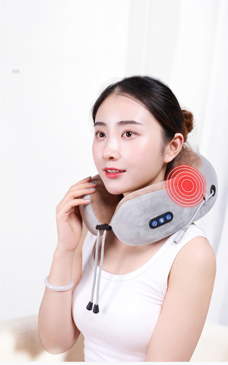 U-Shape Massage Pillow for Stress and Tension Relief