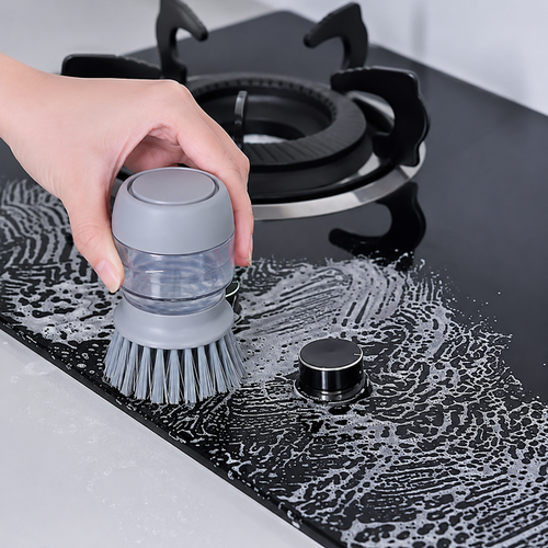 MegaCred™ Soap Dispensing Dish Brush