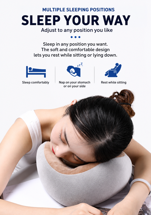 U-Shape Massage Pillow for Stress and Tension Relief