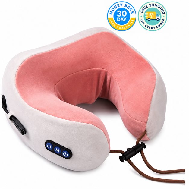U-Shape Massage Pillow for Stress and Tension Relief