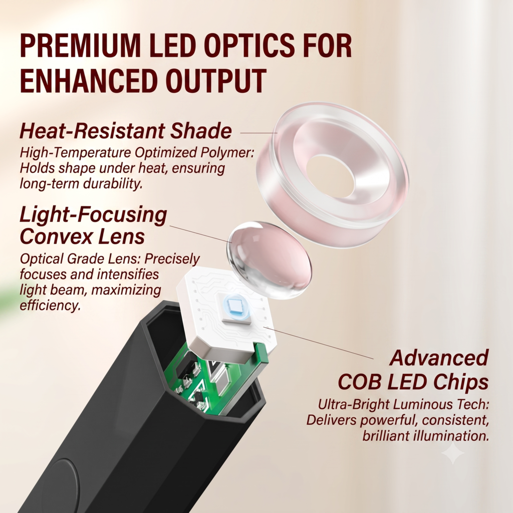MegaCred™ Rechargeable Mini UV Nail Lamp with Digital Display