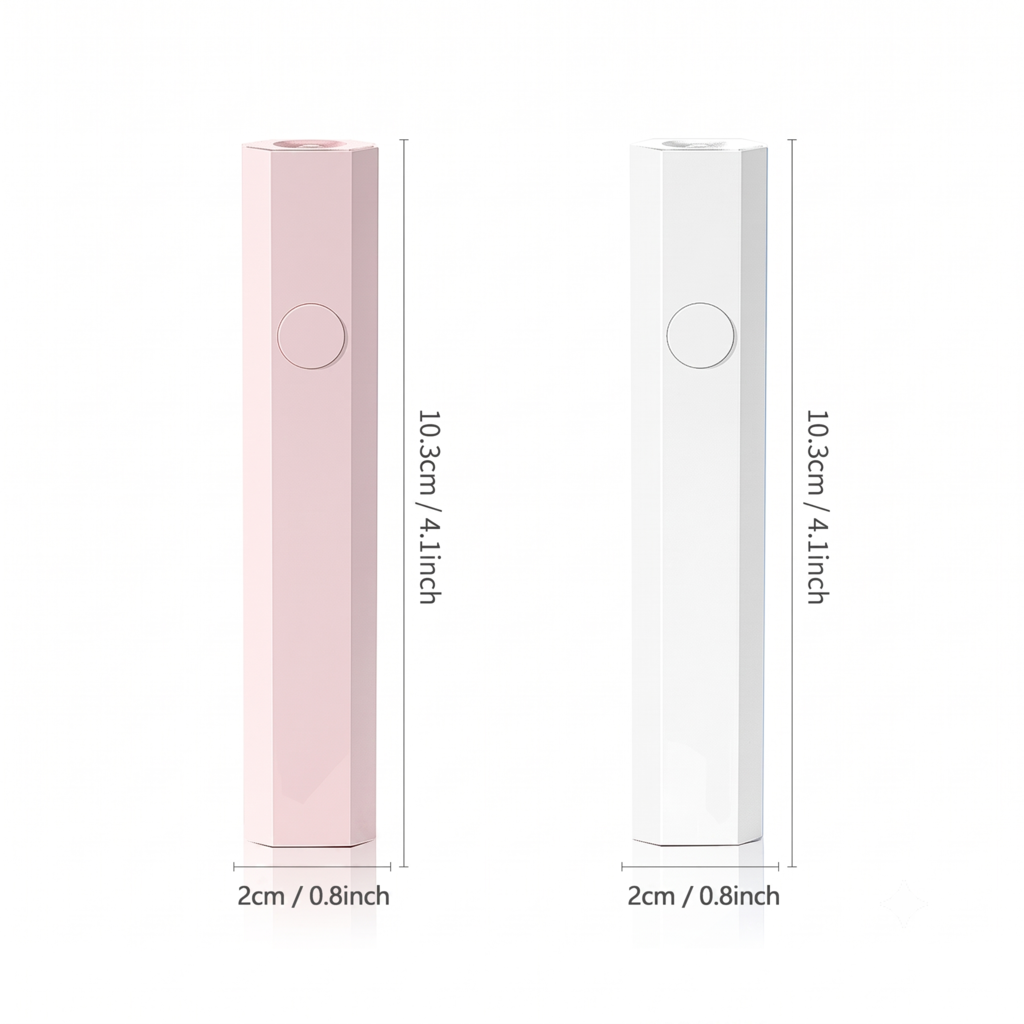 MegaCred™ Rechargeable Mini UV Nail Lamp with Digital Display