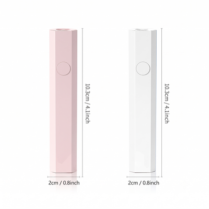 MegaCred™ Rechargeable Mini UV Nail Lamp with Digital Display