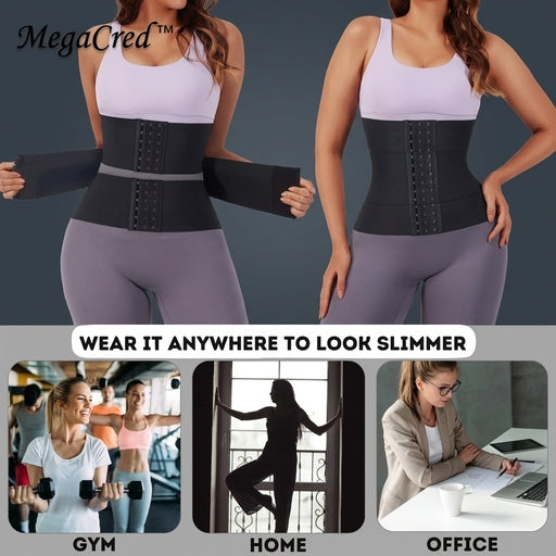 MegaCred™ 3-Section Waist Trainer & Slimming Belt