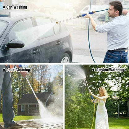 MegaCred™ Ultimate AquaBlast – High-Pressure Water Gun for Car Wash & Garden
