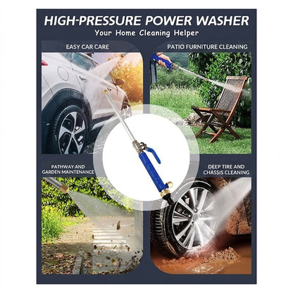 MegaCred™ Ultimate AquaBlast – High-Pressure Water Gun for Car Wash & Garden