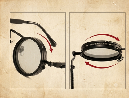 MegaCred™ 9-Level Adjustable Polarized Sunglasses