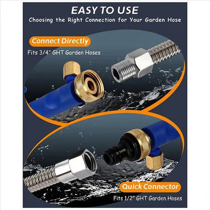 MegaCred™ Ultimate AquaBlast – High-Pressure Water Gun for Car Wash & Garden