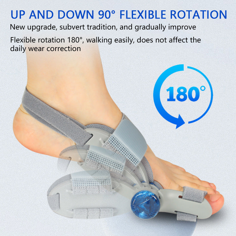 Adjustable hallux valgus corrector